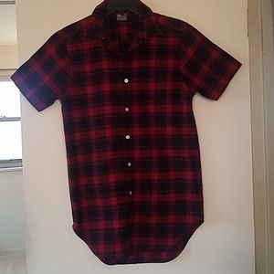 ASOS short sleeve button down shirt